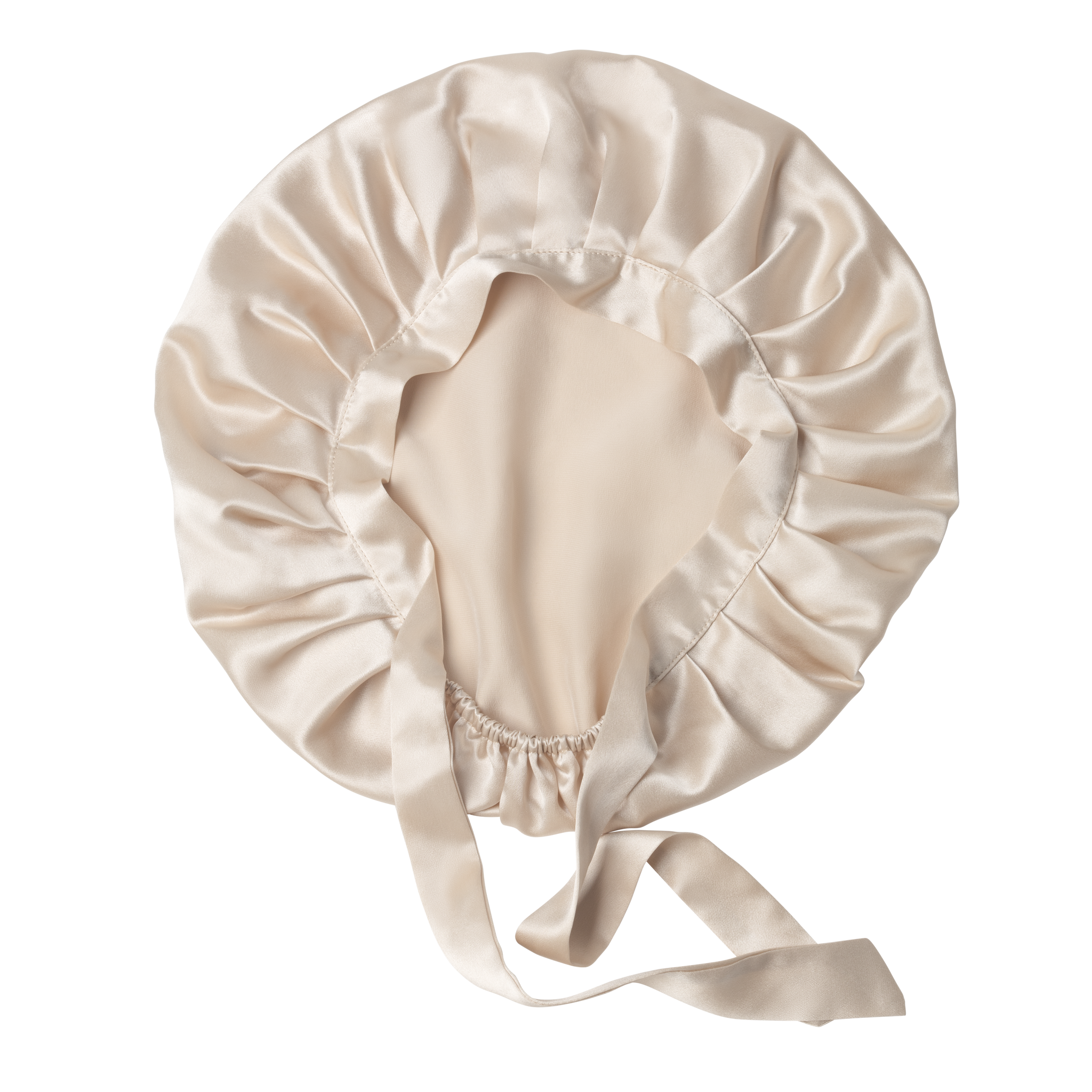 Bellissima 100% Pure Mulberry Silk Tie-up Hair Bonnet