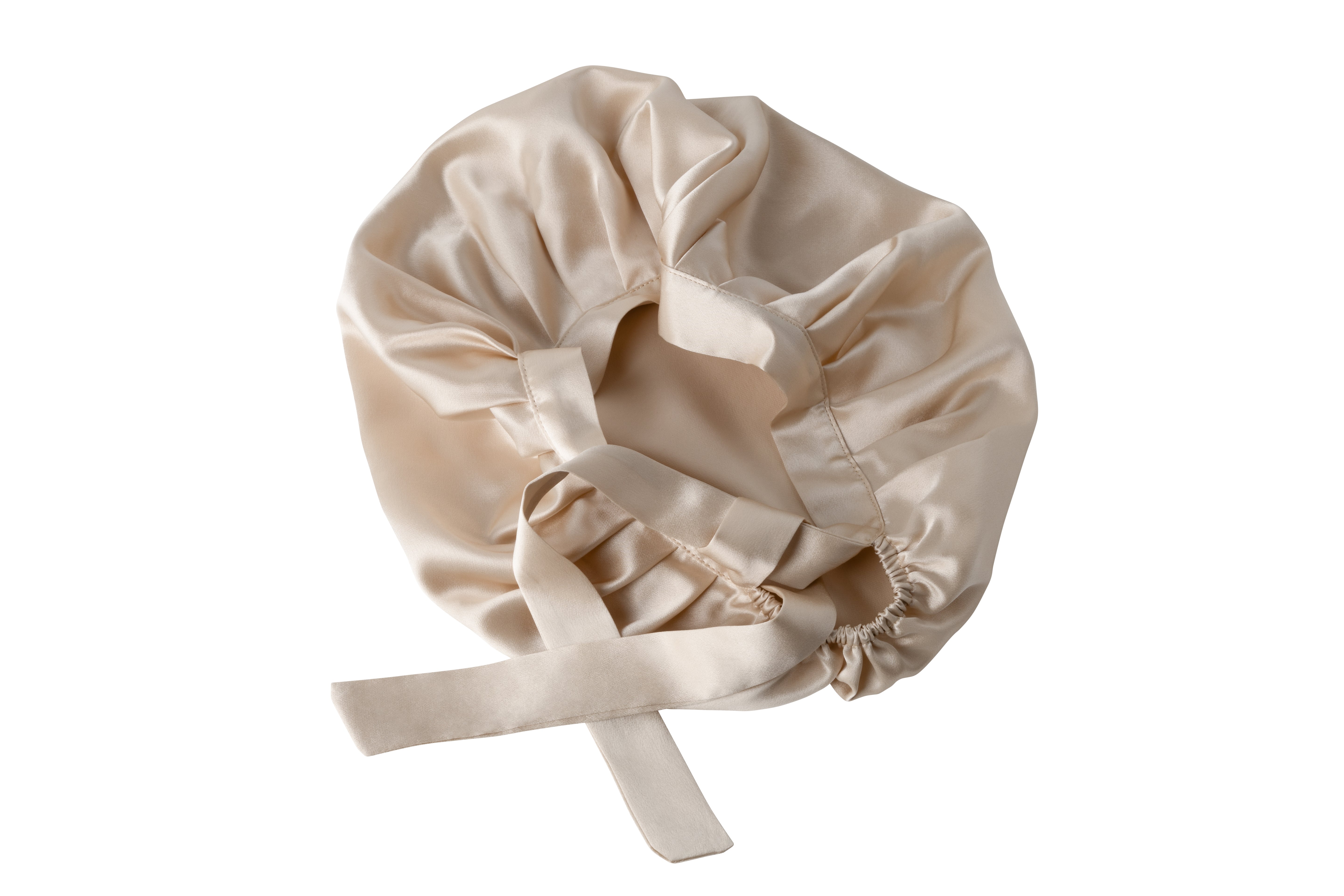 Bellissima 100% Pure Mulberry Silk Tie-up Hair Bonnet